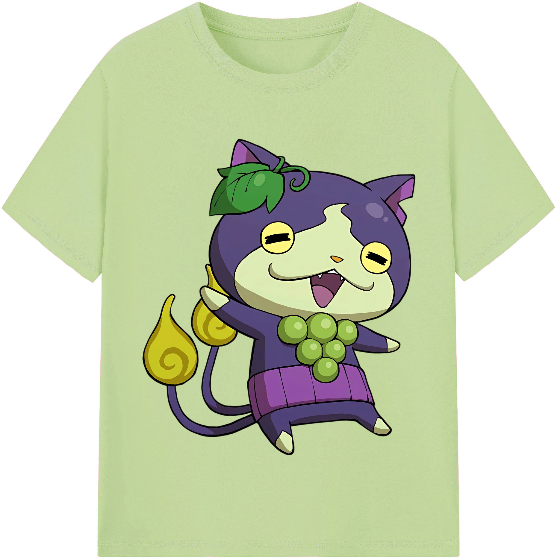 （画像用） 妖怪ウォッチ Yo-kai Watch 綿100％半袖Tシャツ（フロントプリント）